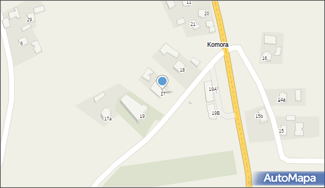Rataje Karskie, Rataje Karskie, 1, mapa Rataje Karskie