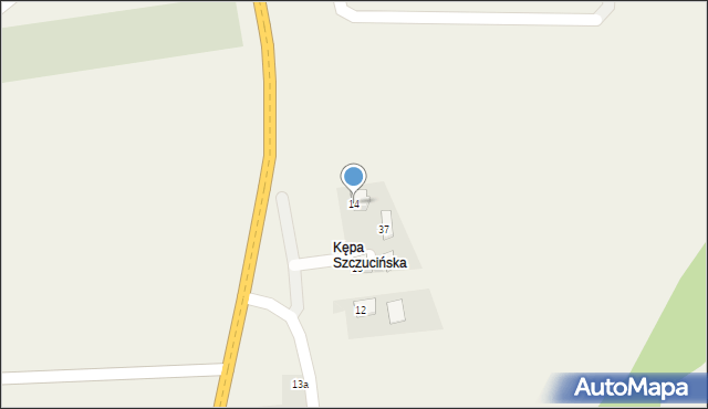 Rataje Karskie, Rataje Karskie, 14, mapa Rataje Karskie