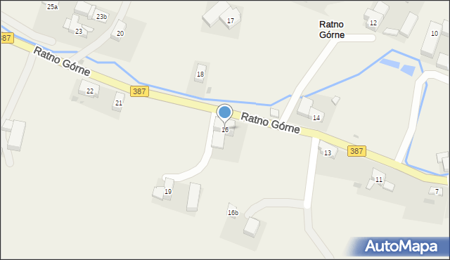 Ratno Górne, Ratno Górne, 16, mapa Ratno Górne