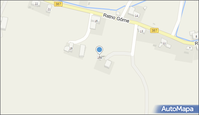 Ratno Górne, Ratno Górne, 16b, mapa Ratno Górne