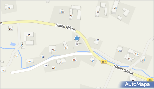 Ratno Górne, Ratno Górne, 29, mapa Ratno Górne