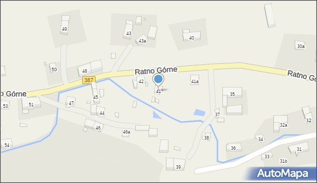 Ratno Górne, Ratno Górne, 41, mapa Ratno Górne