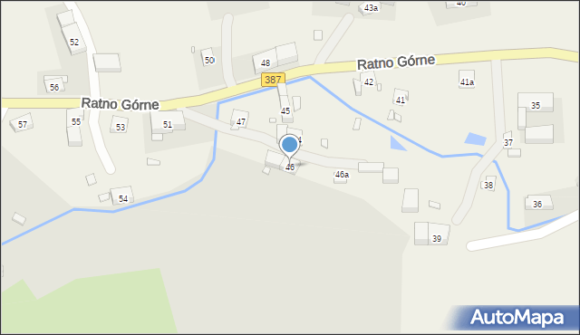 Ratno Górne, Ratno Górne, 46, mapa Ratno Górne