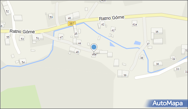 Ratno Górne, Ratno Górne, 46a, mapa Ratno Górne