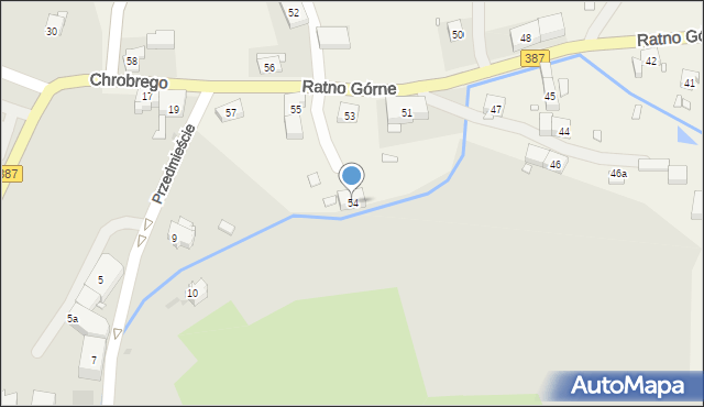 Ratno Górne, Ratno Górne, 54, mapa Ratno Górne