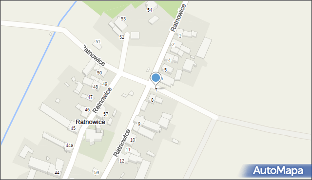 Ratnowice, Ratnowice, 7, mapa Ratnowice