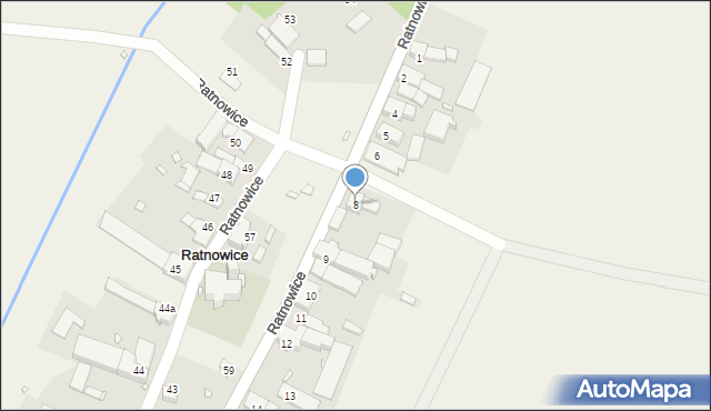 Ratnowice, Ratnowice, 8, mapa Ratnowice