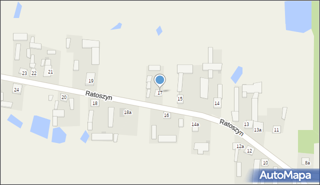 Ratoszyn, Ratoszyn, 17, mapa Ratoszyn