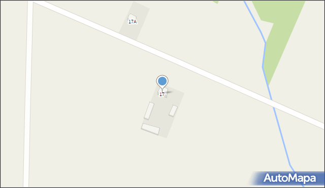 Ratoszyn Pierwszy, Ratoszyn Pierwszy, 17, mapa Ratoszyn Pierwszy