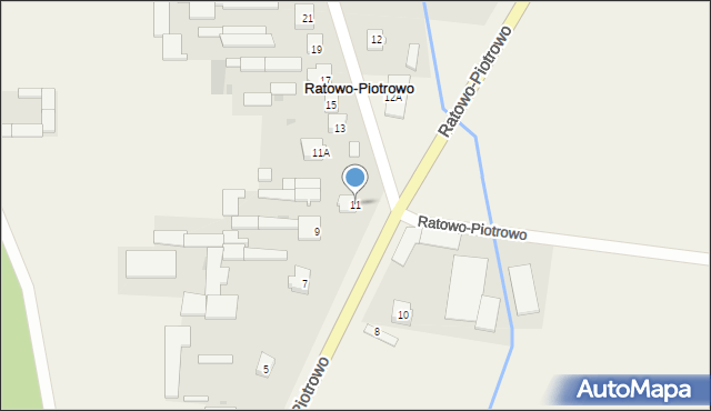Ratowo-Piotrowo, Ratowo-Piotrowo, 11, mapa Ratowo-Piotrowo