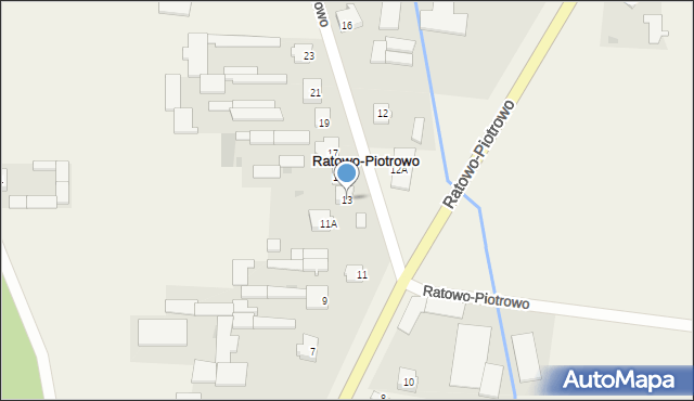 Ratowo-Piotrowo, Ratowo-Piotrowo, 13, mapa Ratowo-Piotrowo