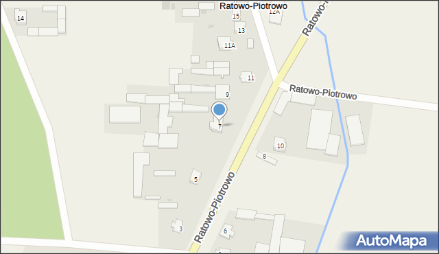 Ratowo-Piotrowo, Ratowo-Piotrowo, 7, mapa Ratowo-Piotrowo