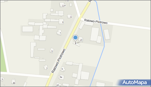 Ratowo-Piotrowo, Ratowo-Piotrowo, 8, mapa Ratowo-Piotrowo