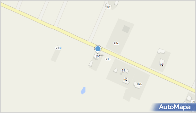 Ratyń, Ratyń, 106, mapa Ratyń