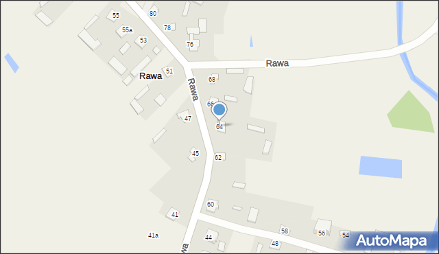 Rawa, Rawa, 64, mapa Rawa
