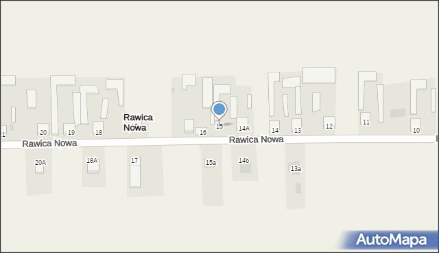 Rawica Nowa, Rawica Nowa, 15, mapa Rawica Nowa