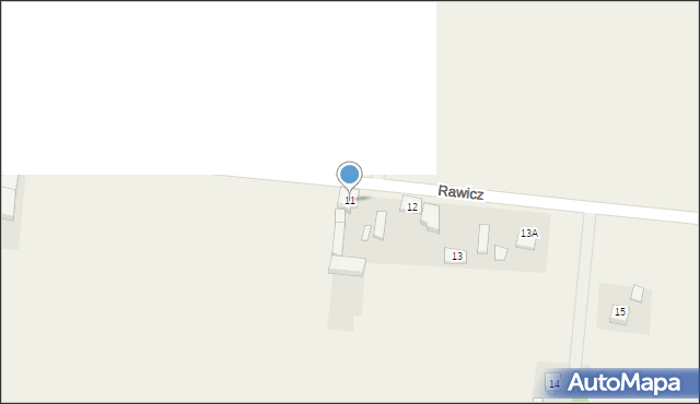 Rawicz, Rawicz, 11, mapa Rawicz