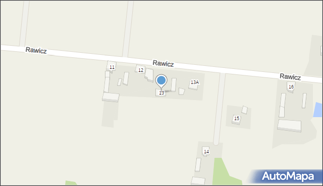 Rawicz, Rawicz, 13, mapa Rawicz