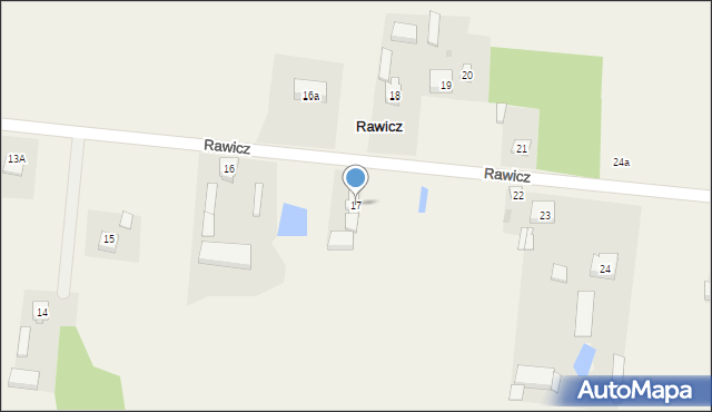 Rawicz, Rawicz, 17, mapa Rawicz