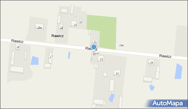 Rawicz, Rawicz, 22, mapa Rawicz