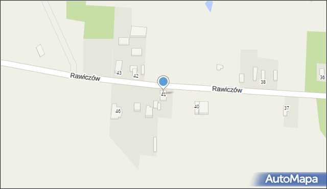 Rawiczów, Rawiczów, 41, mapa Rawiczów