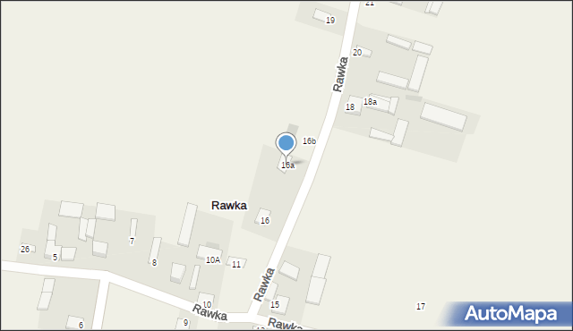 Rawka, Rawka, 16a, mapa Rawka