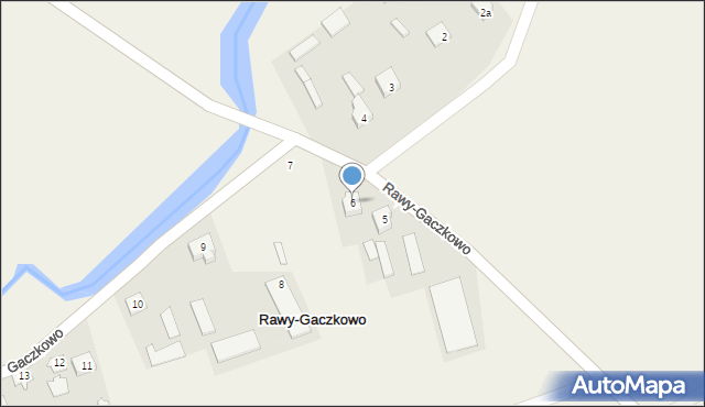 Rawy-Gaczkowo, Rawy-Gaczkowo, 6, mapa Rawy-Gaczkowo