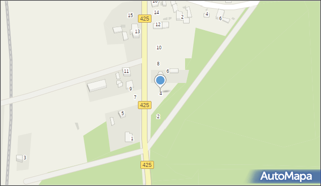 Solarnia, Raciborska, 4, mapa Solarnia