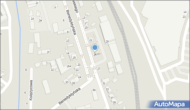 Starachowice, Radoszewskiego Józefa, 25, mapa Starachowic