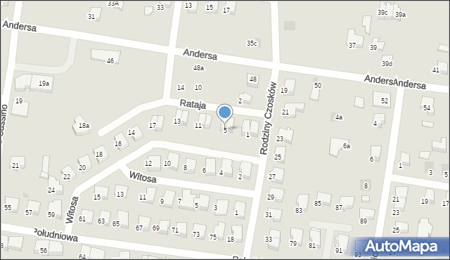 Starogard Gdański, Rataja Macieja, 5, mapa Starogard Gdański