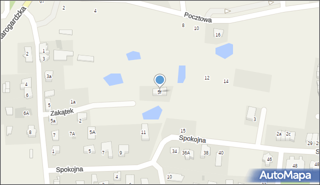 Straszyn, Raduńska, 5f, mapa Straszyn