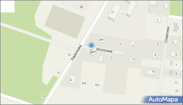 Stromiec, Radomska, 29F, mapa Stromiec