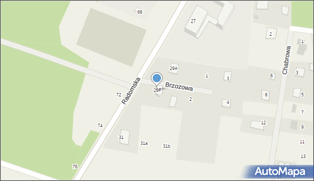 Stromiec, Radomska, 29F, mapa Stromiec