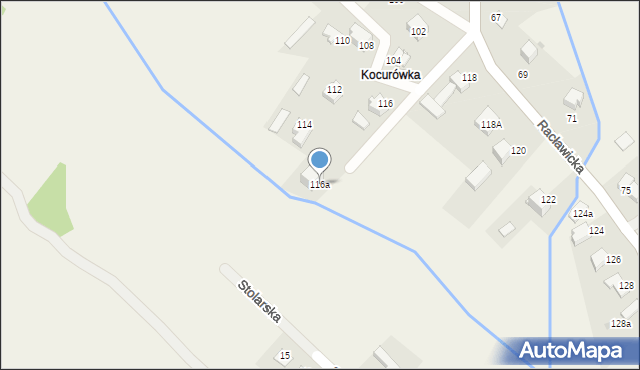 Sułkowice, Racławicka, 116a, mapa Sułkowice