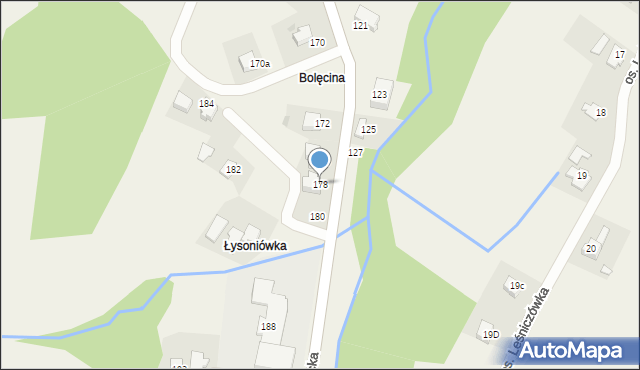 Sułkowice, Racławicka, 178, mapa Sułkowice