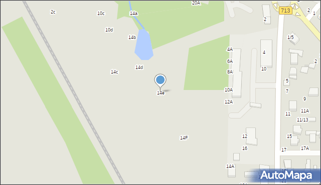 Tomaszów Mazowiecki, Radomska, 14e, mapa Tomaszów Mazowiecki