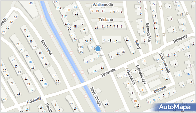 Warszawa, Rajmunda, 1, mapa Warszawy