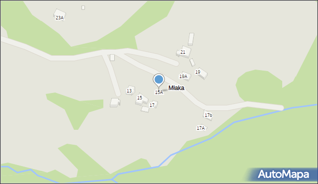 Wisła, Rastoki, 15A, mapa Wisła