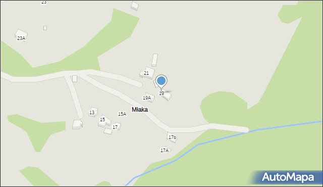 Wisła, Rastoki, 19, mapa Wisła