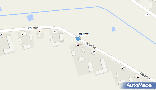 Rdutów, Rdutów, 31, mapa Rdutów