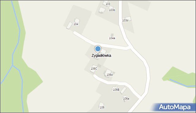 Rdzawka, Rdzawka, 105, mapa Rdzawka