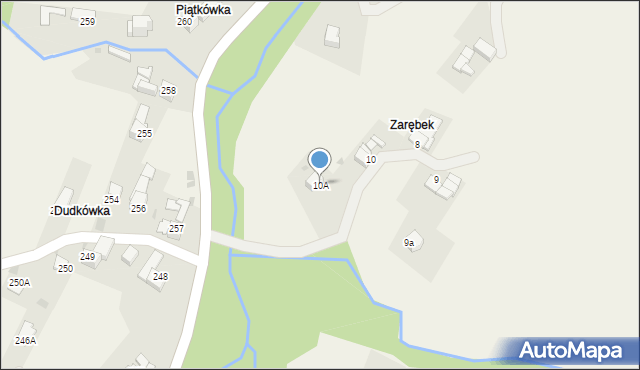 Rdzawka, Rdzawka, 10A, mapa Rdzawka