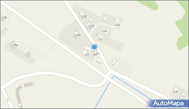 Rdzawka, Rdzawka, 114B, mapa Rdzawka