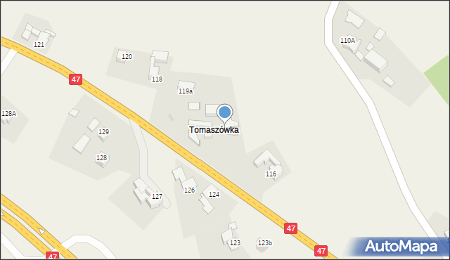 Rdzawka, Rdzawka, 117, mapa Rdzawka