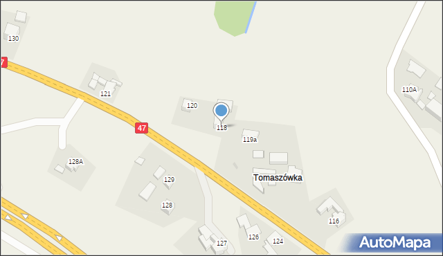 Rdzawka, Rdzawka, 118, mapa Rdzawka