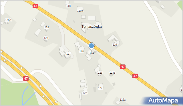 Rdzawka, Rdzawka, 124, mapa Rdzawka