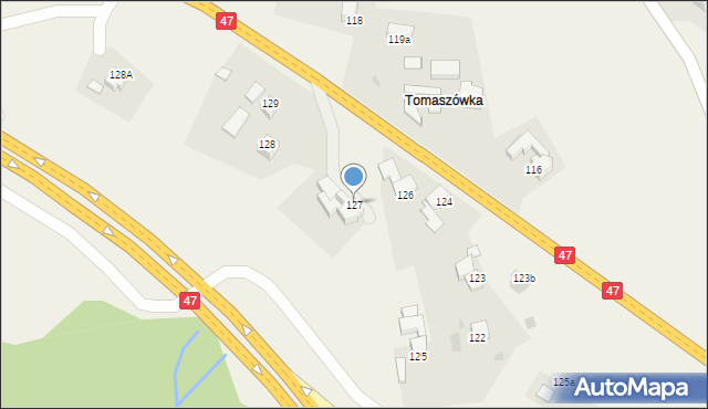 Rdzawka, Rdzawka, 127, mapa Rdzawka