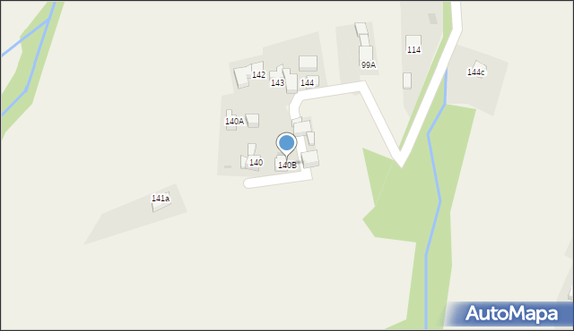 Rdzawka, Rdzawka, 140B, mapa Rdzawka