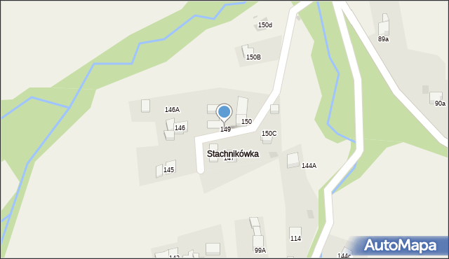 Rdzawka, Rdzawka, 149, mapa Rdzawka