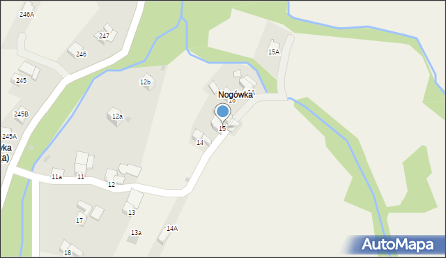 Rdzawka, Rdzawka, 15, mapa Rdzawka